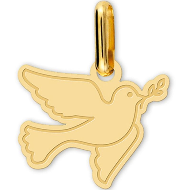 Pendentif Colombe (or jaune 750°) Lucas Lucor