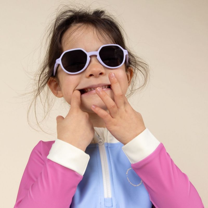 Tee-shirt anti-UV Violet Rose (4-6 ans) KI et LA Ambiance 7