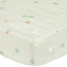 Drap housse berceau Little Farm (40 x 80 cm) - Little Dutch