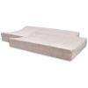 Lot de 2 housses de matelas à langer en éponge Silky Rose (50 x 70 cm) Jollein Produit 1