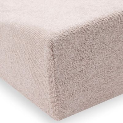 Lot de 2 housses de matelas à langer en éponge Silky Rose (50 x 70 cm)