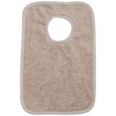 Bavoir passe tête en éponge Sable - Trois Kilos Sept