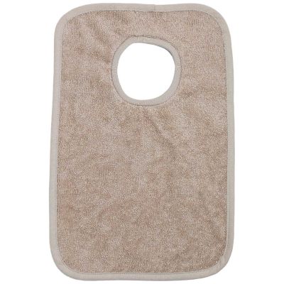 Bavoir passe tête en éponge Sable Trois Kilos Sept