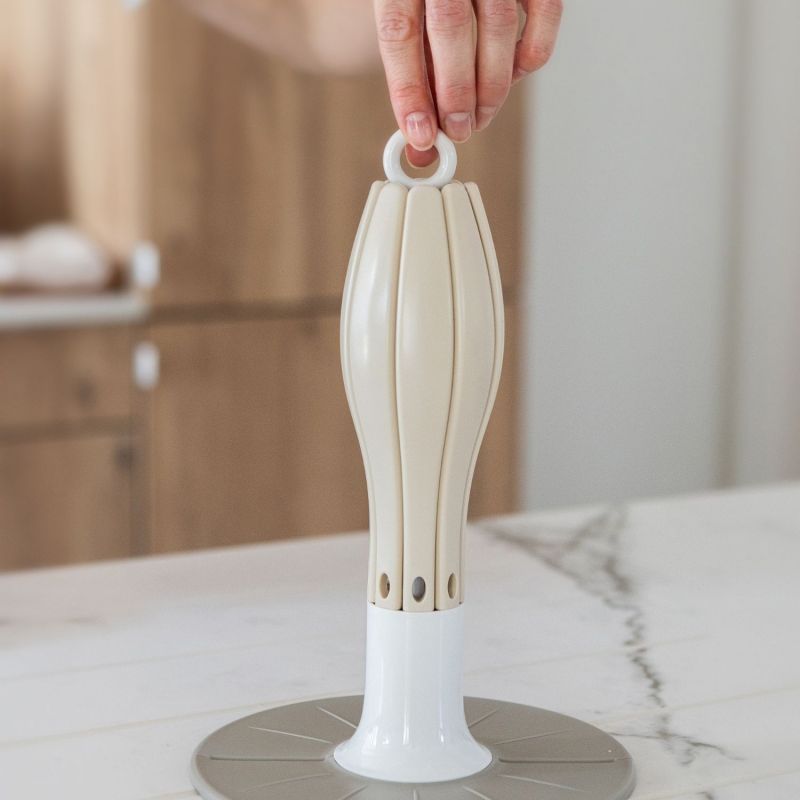 Egoutte biberons Pliable Flower Argile Béaba Ambiance 5