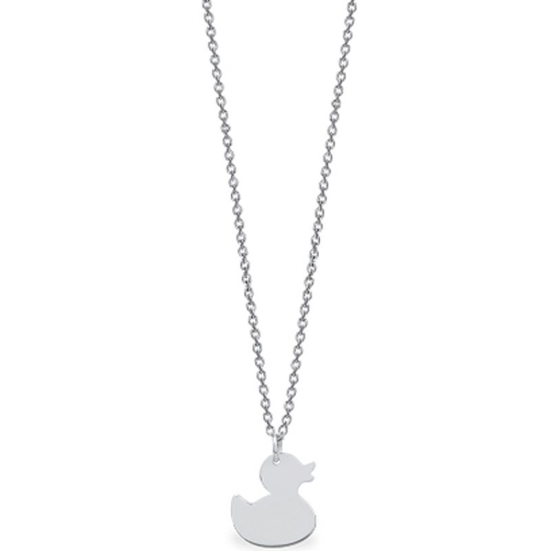 Collier Mini Coquine canard (argent 925°) Coquine