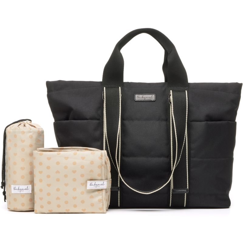 Sac à langer Sammi eco quilt noir Babymel