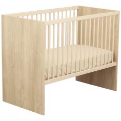 Lit bébé Paloma Bois (60 x 120 cm) - Sauthon mobilier