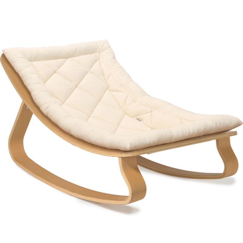 Transat à balancement Levo organic milk en bois de hêtre - Reconditionné Charlie Crane Produit 3