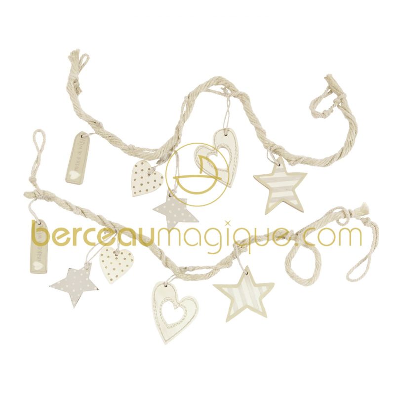 Embrasses pour rideaux Millie & Boris x 2 (80 cm) Mamas and Papas