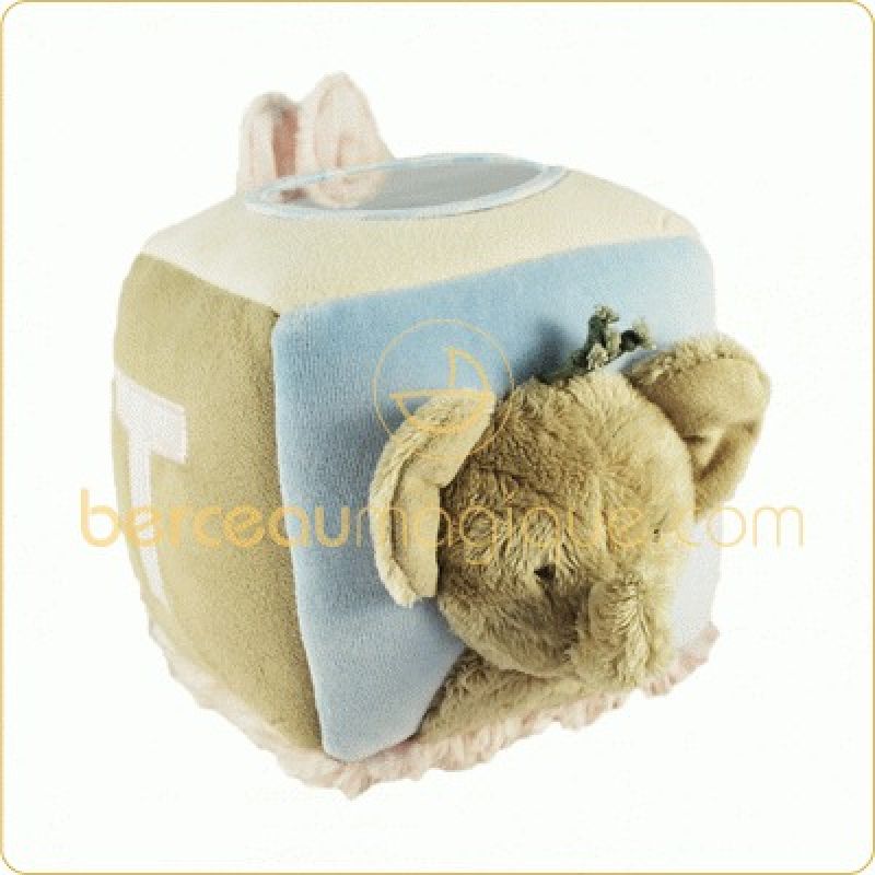 Cube d'activités éléphant et lapin Tartine et Chocolat