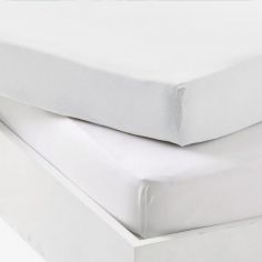 Lot alèse et drap housse Blanc (70 x 140 cm)