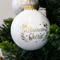 Boule de Noël Maman chérie