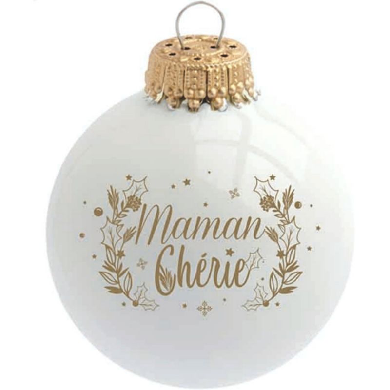 Boule de Noël Maman chérie Baubels Produit 1 grande taille