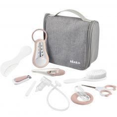 Trousse de soin Nomade Old Pink (10 accessoires) - Béaba