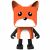 Variation Orange, blanc, noir du produit Enceinte dansante Animal Speaker Fox de la marque MOB