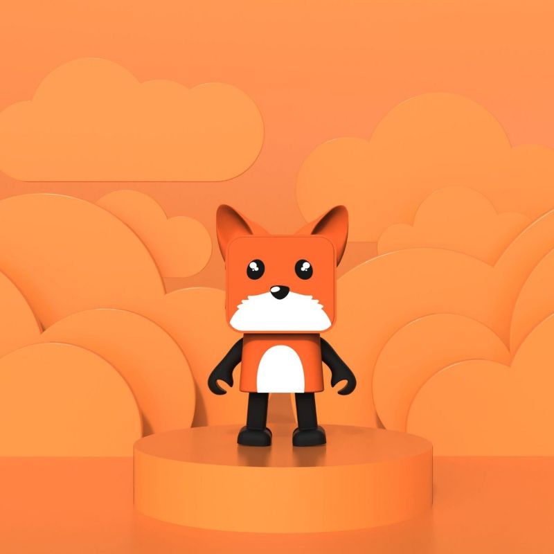 Enceinte dansante Animal Speaker Fox MOB Ambiance 7