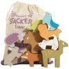 Animaux de la forêt en bois FSC à empiler Le Toy Van Produit 1