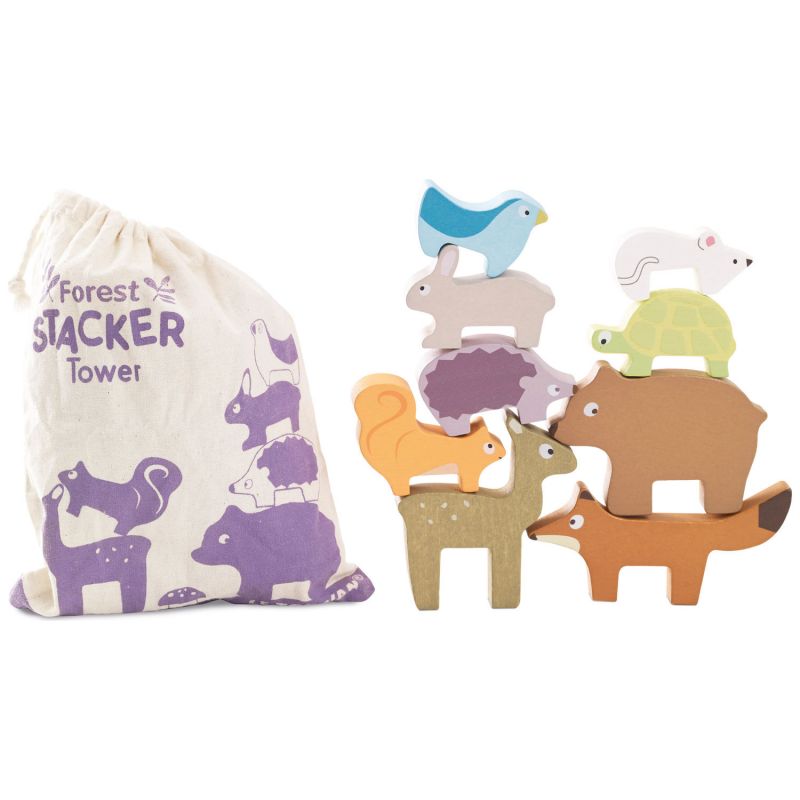 Animaux de la forêt en bois FSC à empiler Le Toy Van Produit 3