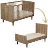 Lit évolutif Little Big Bed Mokka (70 x 140 cm) Sauthon mobilier Produit 1