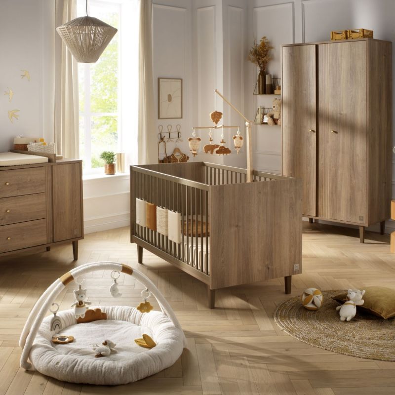 Lit évolutif Little Big Bed Mokka (70 x 140 cm) Sauthon mobilier Ambiance 6