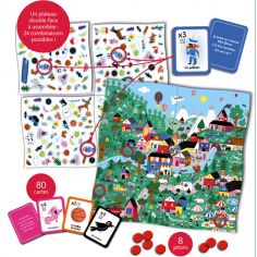 Jeu de société Cherche et trouve les couleurs