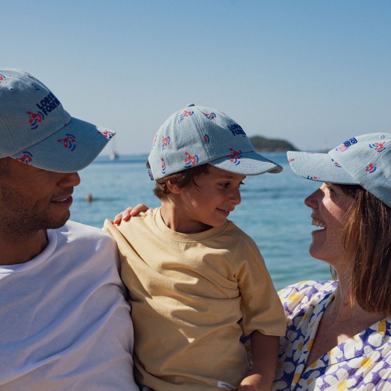 Casquette enfant Lobster Forever Denim (9-24 mois) Chamaye Ambiance 7