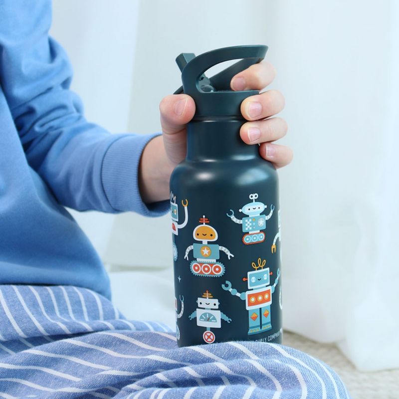 Gourde isotherme Robots (350 ml) A Little Lovely Company Ambiance 1