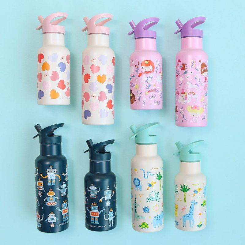 Gourde isotherme Robots (350 ml) A Little Lovely Company Ambiance 7