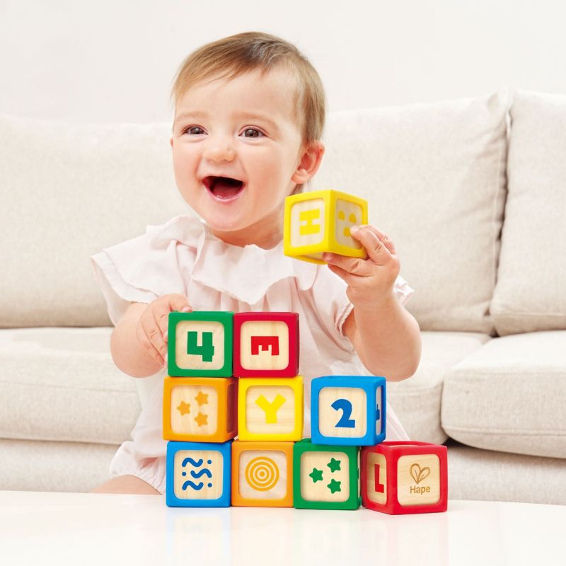 Mes petits blocs (10 pièces) Hape Ambiance 2