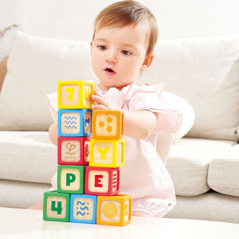 Mes petits blocs (10 pièces) Hape Ambiance 8