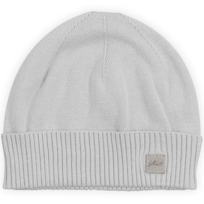 Bonnet en coton Pretty knit gris Jollein