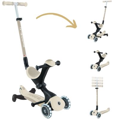 Trottinette Go up Deluxe Lights eco-logic 360° Sable