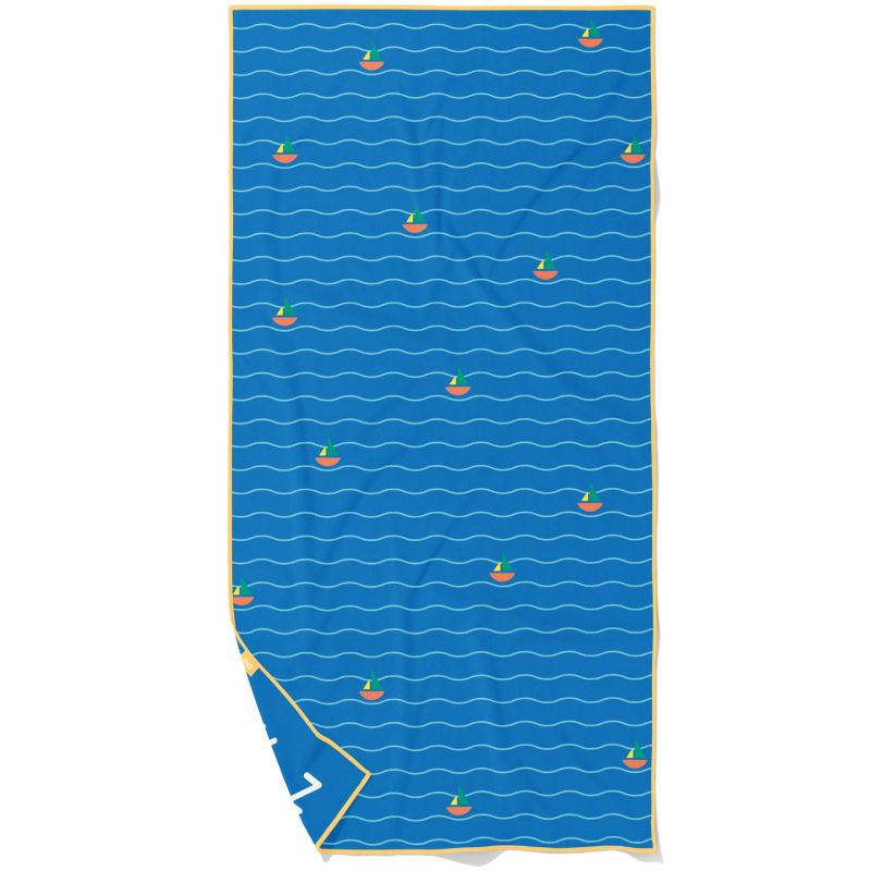 Serviette de plage 2 en 1 Phare Bleu (180 x 100 cm) Quut Produit 3