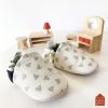 Chaussons en coton Les Lapins (6-12 mois)  par Maison Petit Jour