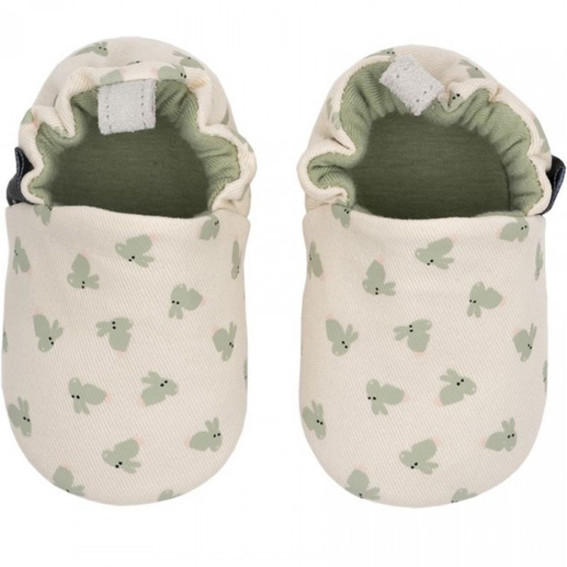Chaussons en coton Les Lapins (6-12 mois) Maison Petit Jour