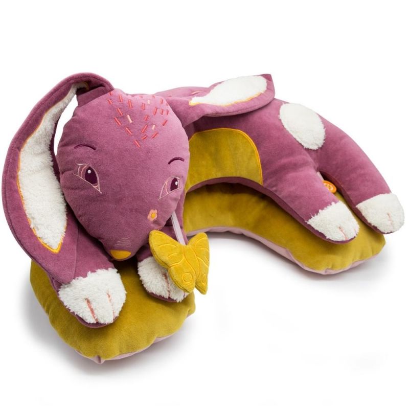 Cale bébé lapin rose L'oiseau bateau