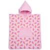 Poncho de bain à capuche bambou et gaze de coton blush et cornets de glace (3-5 ans) BB & Co Produit 1