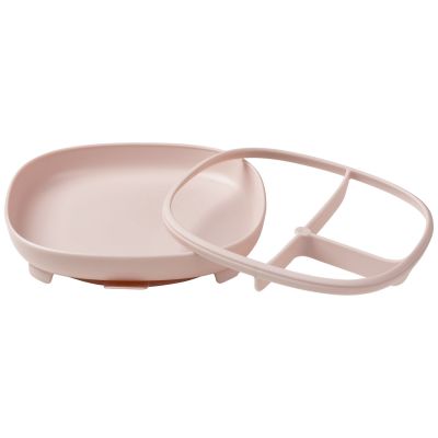Assiette compartimentée 2 en 1 Blush B.Box