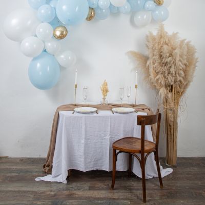 Kit arche 57 ballons - Babyblue - Jour de Fête - Accessoires