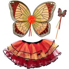 Set de déguisement fée papillon rouge  par Travis Designs