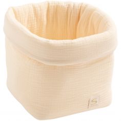Grande panière de toilette Vanille - Sauthon