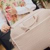 Valise de maternité Praliné Rayures Moka Walking Mum Ambiance 6