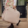 Valise de maternité Praliné Rayures Moka Walking Mum Ambiance 7