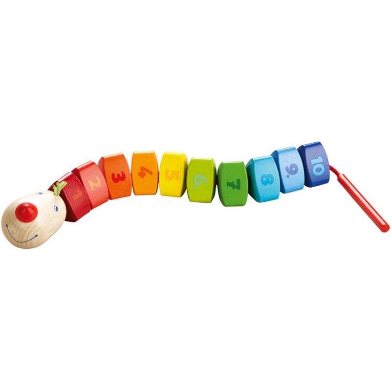 Jeu de laçage enfant Le dragon aux chiffres Haba