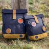 Cartable CP Rolltop Little Gang Bleu marine  par Lässig 