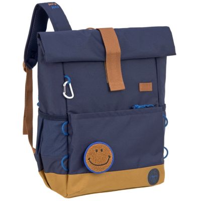 Cartable CP Rolltop Little Gang Bleu marine  par Lässig 