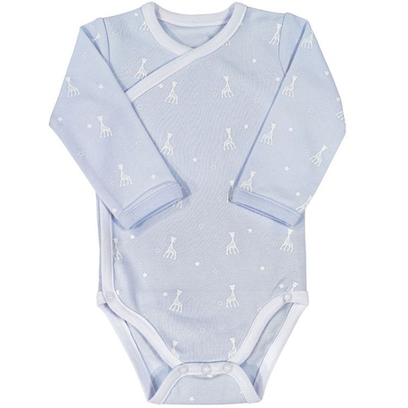 Body manches longues bleu Sophie la Girafe (3 mois) Trois Kilos Sept Produit 1 grande taille