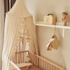 Ciel de lit vintage ruffle Nougat (245 cm) - Reconditionné Jollein Produit 3