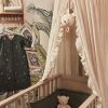 Ciel de lit vintage ruffle Nougat (245 cm) - Reconditionné Jollein Produit 4