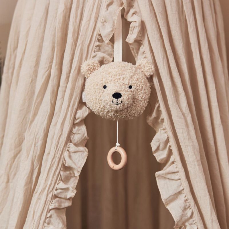Ciel de lit vintage ruffle Nougat (245 cm) - Reconditionné Jollein Produit 5